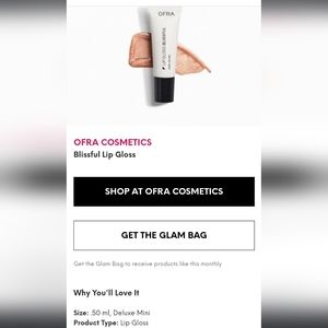 ❗️Ofra Limited Edition Lip Gloss